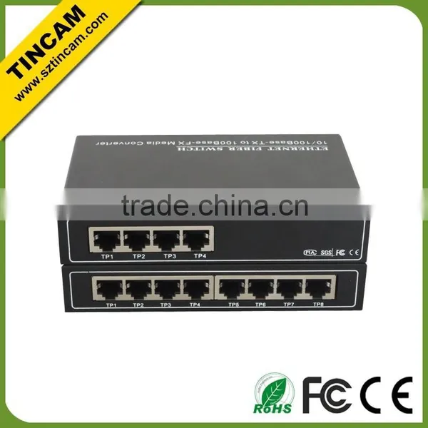 Fiber Optic Media Converter 8 Port Fiber Switch photo-4