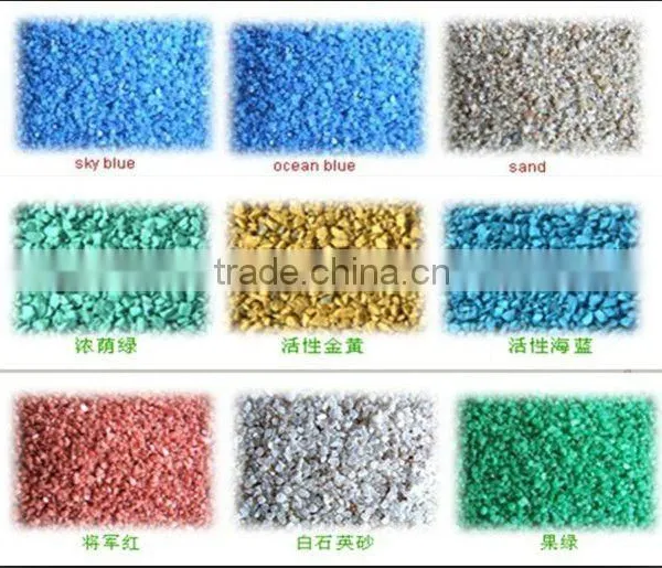 Dry Silica Sand Natural Colored Sand for Asphalt Tile Supplier's Choice photo-2