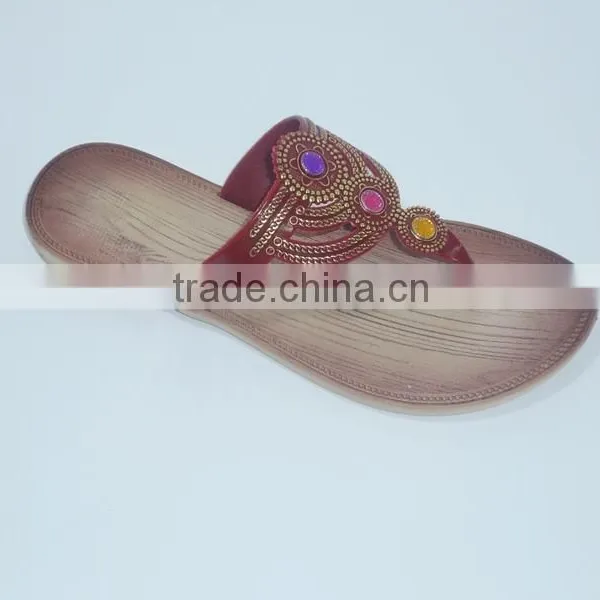 2015 PVC PCU Ladies Shoes Flipflops Slippers photo-5