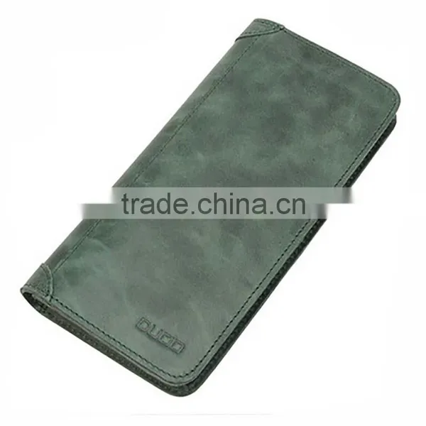 Multifunction High Quality Real Leather Men Wallet Wholesale for Iphone6 photo-5