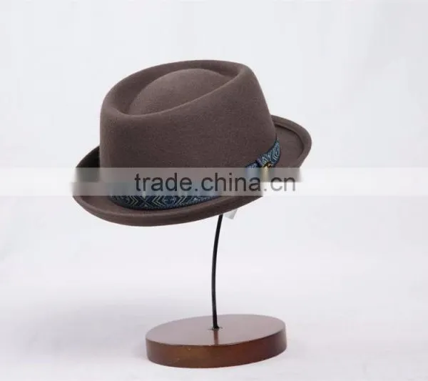 China Men Wool Felt Hats For Wedding photo-2