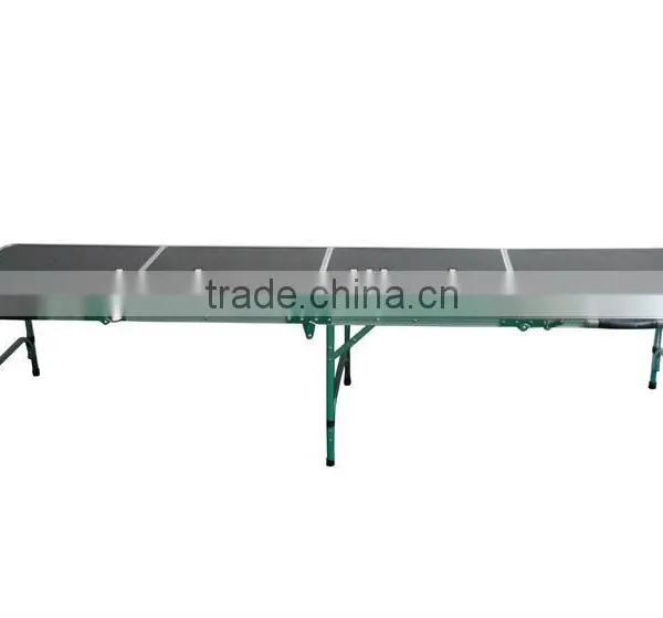 8ft Black Foldable Beer Pong Game Table/8ft Fold up Table Quality Choice photo-3