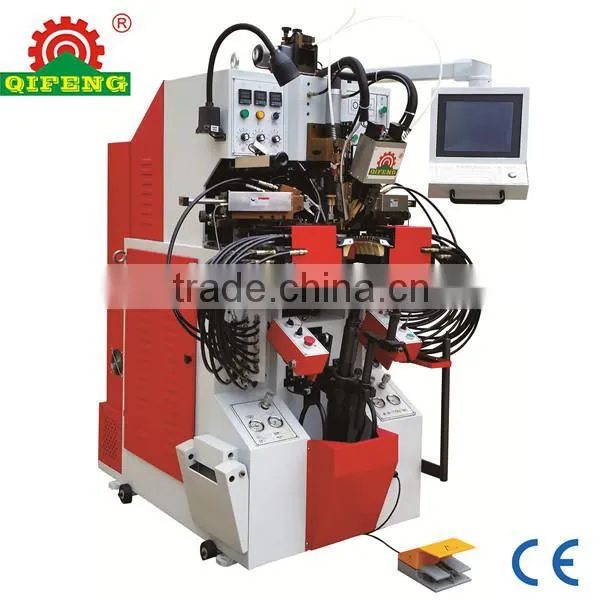 QF-729DA(MA) Automatic Cementing Side and Heel Lasting Machine