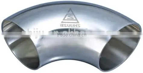 Sanitary DN25 304 316 Stainless Steel Pipe Fitting 90 Degree Elbow photo-6