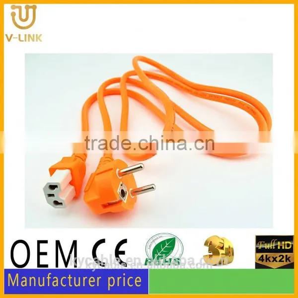 Gray Electric Extension Cord Power Cord for Rice Cooker for Video Projector photo-5