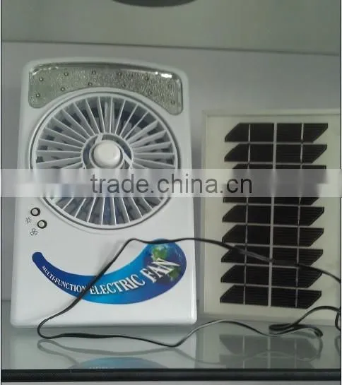 Solar Rechargeable Fan