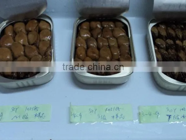 High Quality Canned Smoked Oysters With Soybean Oil photo-2