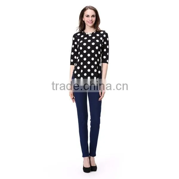 High Quality Designed Long Sleeve With Side Vent Top For Women photo-3