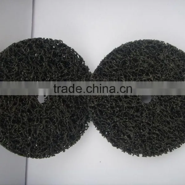 Black With Fiberglass Backing Rust Cleaning Disc photo-3