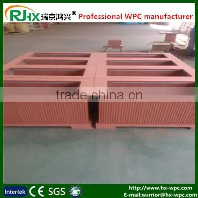 Cheap Composite Decking Material for Outdoor Flower Pot With Moisture-proof and UV-resistant photo-6