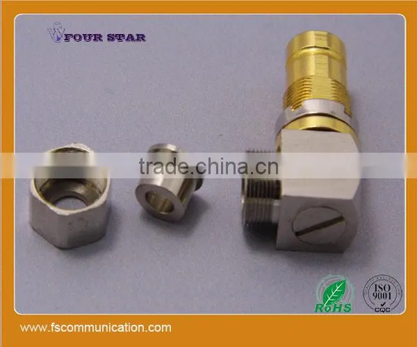 1.6/5.6 Female Right Angle Bulkhead Connector for BT3002 Cable B photo-2
