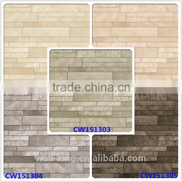 3d Stone Style Wall Paper Cheap Price photo-6