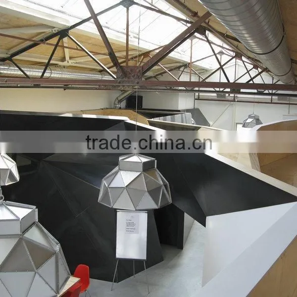 Dutch Designer Hanging Lamp Heavy Industrial Look-and-Feel Metal Triangles Pendant Lights photo-5