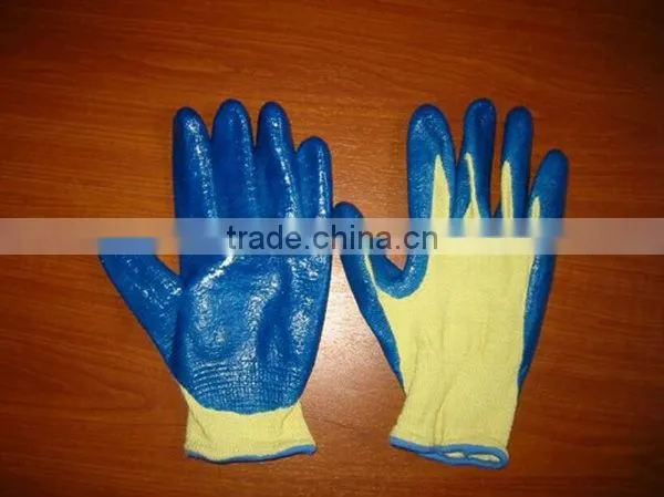 Nitrile Coated Work Safety Gloves