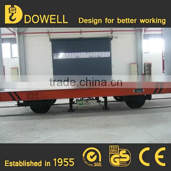 Paper Making Industry Bay to Bay Rail Transfer Cart, Heavy Duty Transfer Cart