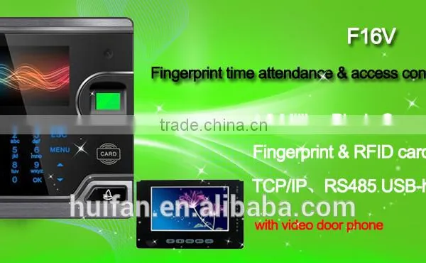 Comfortable Standard Id Card Home Video Security System ( Hf-F16V ) photo-5