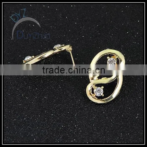 Fashion Jewelry Set for Women With Clear Stone/gold Plate Jewelry to Buy photo-4