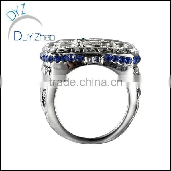 China Factory Wholesale Hip Hop Custom Cheap Championship Ring photo-3