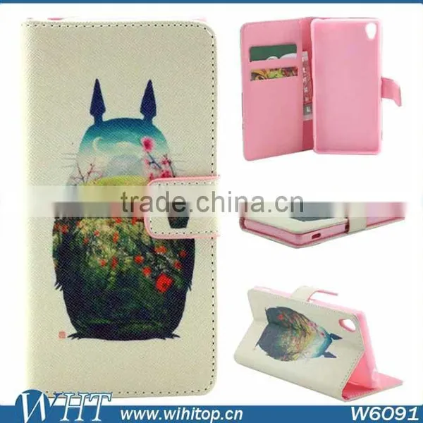 Butterfly Leather Case for Sony Xperia Z3, Leather+ TPU Cover for Sony Xperia Z3 photo-5