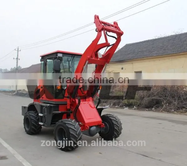 WOLF BRAND 1TON CE Approved FARM Machinery ,shovel Loader Hofloader Small Wheel Loader With All Options photo-4