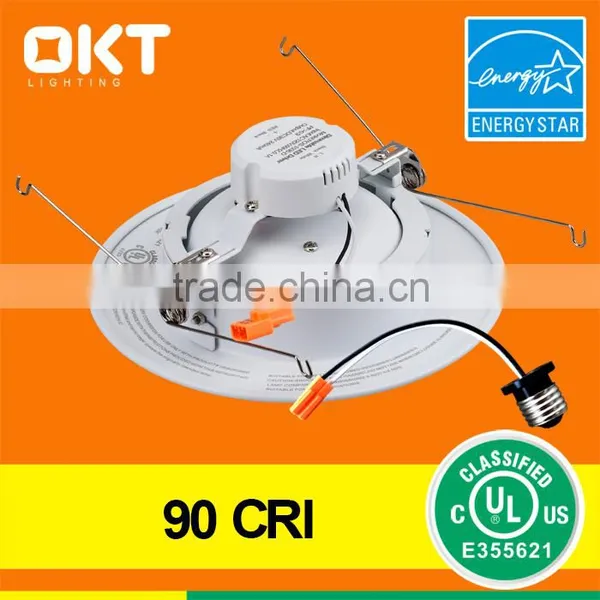 Energy Star LED Adjustable Recessed Fixture 6" Retrofit Kit 10W, 900Lumen,3000K photo-3