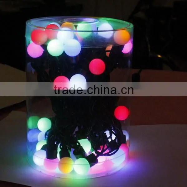 5m Outdoor Festival Decoration LED Fairy Ball String Light photo-2