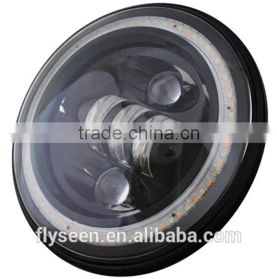 New Design 50W 7" LED Headlight for Jeep Wrangler photo-2