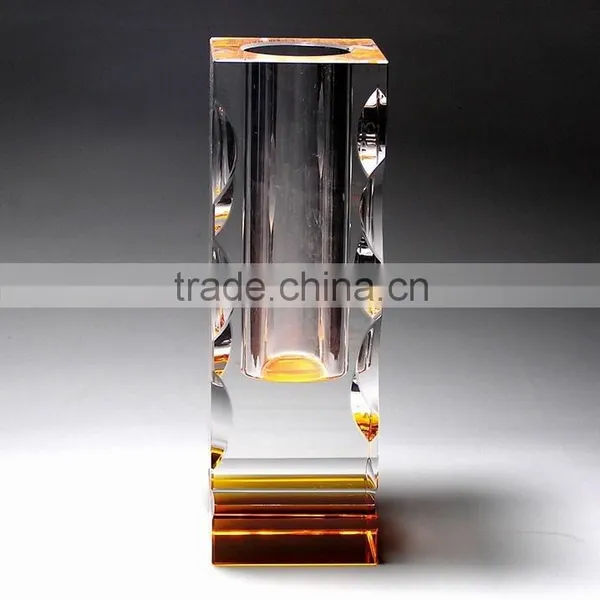 China Factory Directly Sale Crystal Products Crystal Flower Vase for Decoration Gift