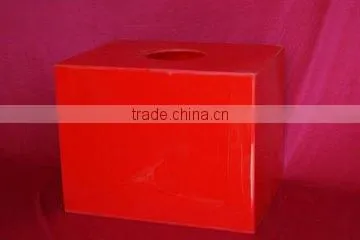 Red Large Cardboard Donation Box photo-3
