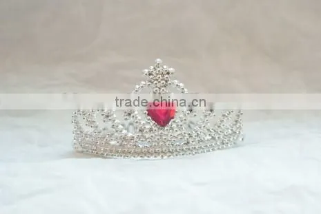 9cm Highx12cm Diameter Metallic Plastic Tiaras Angel Tiaras and Crowns photo-2