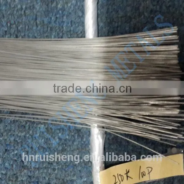 Straight Tungsten Wire
