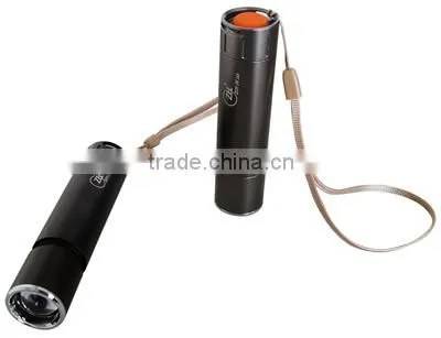 2015 Promotion Aluminum Zoom in and Out 1W Flashlight photo-2
