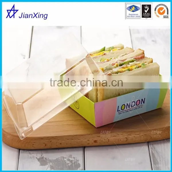 Sandwich and Bread Plastic Blister Pacakging Box With Clear Cover photo-2
