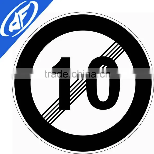 Reflective Adhesive 120 Yard Limit Road Sign photo-2