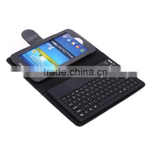 Best Sale Best Quality Bluetooth Keyboard for Samsung 3200,leather Cover for Samsung Phone photo-3