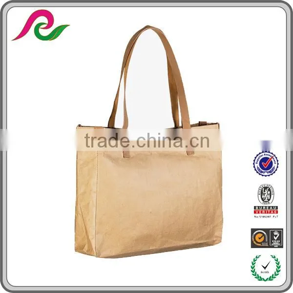 Custom Shape and Color Recycle Washalbe Kraft Bag photo-2