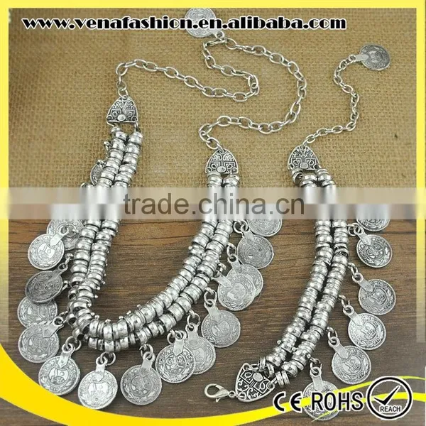 Coin Wholesale Fashion Jewelry Set, Necklace Jewelry Set photo-3