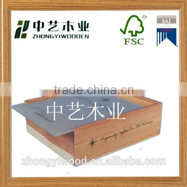 Trade Assurance Economical Pine Wooden Wine Packaging Boxes for Wine Bottles photo-3