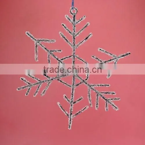 Hot Sale Resin Crafts,resin Snowflake for Christmas Home Decorative 2016 photo-4