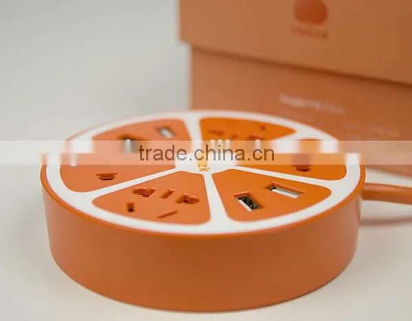 Creative USB Power Socket Fahion Plug USB Socket for Traveling