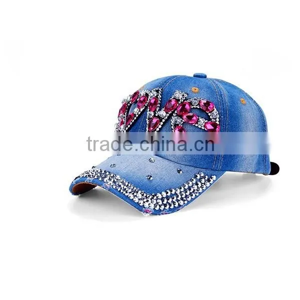 Fashion Design Cheap Denim Baseball Caps photo-2
