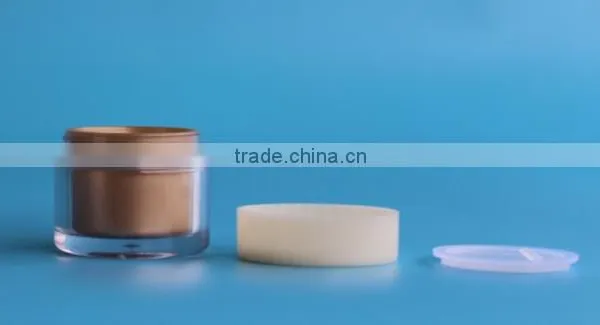 Workable Price Wholesale Acrylic Cosmetic Packaging Cream Jar Lotion Bottle photo-2