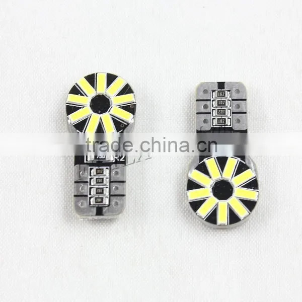 T10 Canbus Led Light W5w Led Canbus Flower Style T10 Led W5w 194 Auto Lamp photo-3