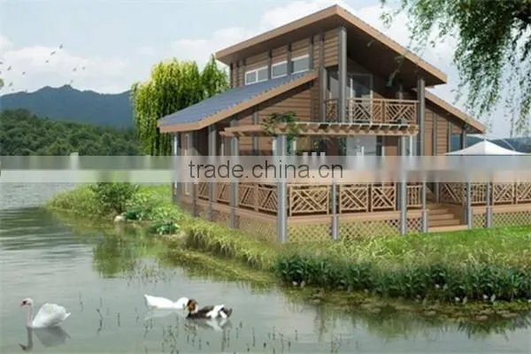 FRSTECH WPC STOCK CO LTD Tiny House 12 Square Meter Waterproof Anti-UV Stylish WPC House Trinidad Teak Logs and Lumber photo-5