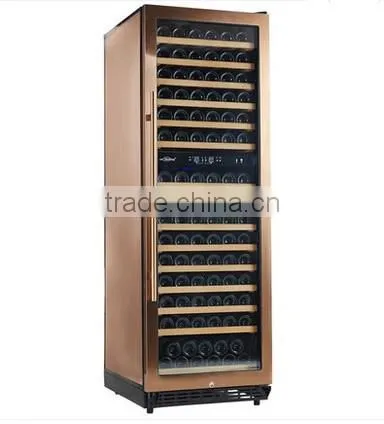 Shentop Newest Style Stainless Steel Compressor Wine Cooler STI-B480D Dual Zones Wine Fridge photo-2