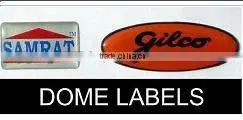 Epoxy Dome Stickers