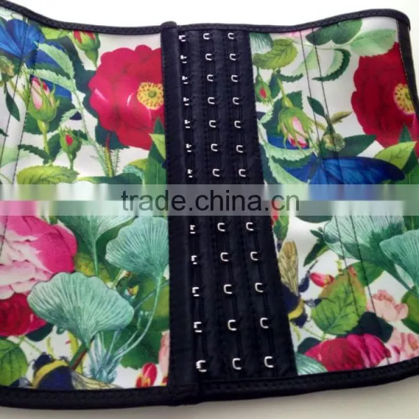 Sport Latex Rubber Waist Trainer Cincher Underbust Corset Body Shaper Shapewear photo-2