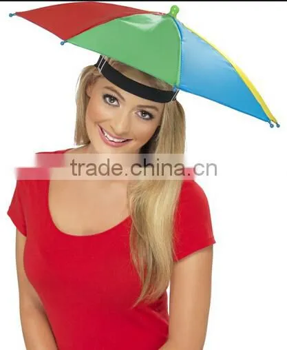 Promotional Light China Factory Hat Custom Print Head Umbrella Quality Choice Most Popular