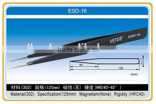 110mm Precision Tweezer Stainless ST Series Tweezer photo-5