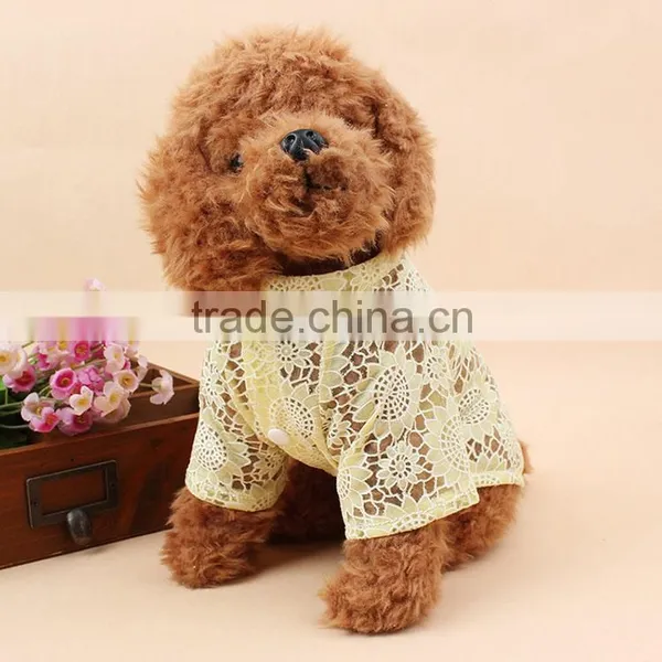 Dog Sexy Clothes/lucury Dog Clothes/Flower Printing Dog Clothes photo-3